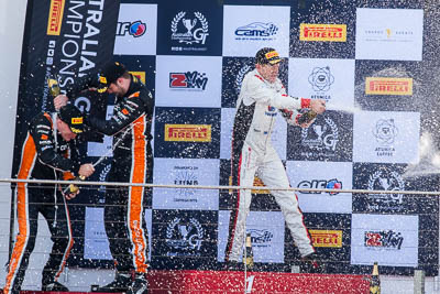 9-June-2019;AGT;Australia;Australian-GT;Australian-GT-Championship;Fraser-Ross;Geoff-Emery;Grand-Tourer;Phillip-Island;Ryan-Simpson;Shannons-Nationals;Victoria;auto;motorsport;podium;racing;super-telephoto