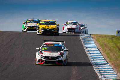 24;24;9-June-2019;Australia;Australian-TCR;Honda-Civic-Type-R;John-Martin;Phillip-Island;Shannons-Nationals;Victoria;Wall-Racing;auto;motorsport;racing;super-telephoto