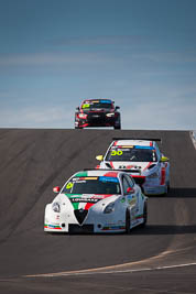 30;9;30;9;9-June-2019;Alfa-Romeo-Giulietta-Veloce;Ashley-Seward-Motorsport;Australia;Australian-TCR;Dylan-OKeeffe;HMO-Customer-Racing;Hyundai-I30N;Phillip-Island;Shannons-Nationals;Victoria;William-Brown;auto;motorsport;racing;super-telephoto