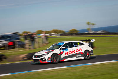 50;50;9-June-2019;Australia;Australian-TCR;Honda-Civic-Type-R;Phillip-Island;Shannons-Nationals;Tony-DAlberto;Victoria;Wall-Racing;auto;motorsport;racing;telephoto