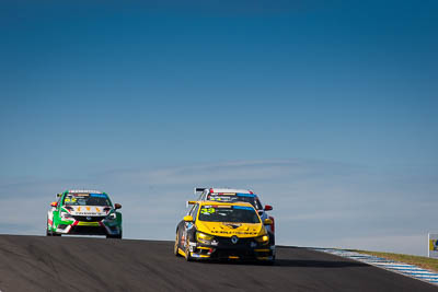 33;33;9-June-2019;Australia;Australian-TCR;Chris-Pither;Garry-Rogers-Motorsport;Phillip-Island;Renault-Megane-RS;Shannons-Nationals;Victoria;auto;motorsport;racing;sky;super-telephoto