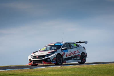 50;50;9-June-2019;Australia;Australian-TCR;Honda-Civic-Type-R;Phillip-Island;Shannons-Nationals;Tony-DAlberto;Victoria;Wall-Racing;auto;motorsport;racing;super-telephoto