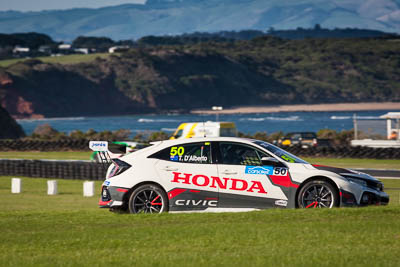 50;50;9-June-2019;Australia;Australian-TCR;Honda-Civic-Type-R;Phillip-Island;Shannons-Nationals;Tony-DAlberto;Victoria;Wall-Racing;auto;motorsport;racing;super-telephoto