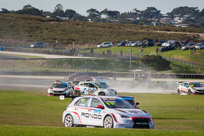 24;9;24;9;9-June-2019;Alfa-Romeo-Giulietta-Veloce;Ashley-Seward-Motorsport;Australia;Australian-TCR;Dylan-OKeeffe;Honda-Civic-Type-R;John-Martin;Phillip-Island;Shannons-Nationals;Victoria;Wall-Racing;auto;motorsport;racing;super-telephoto