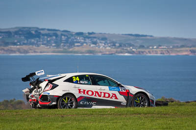 24;24;9-June-2019;Australia;Australian-TCR;Honda-Civic-Type-R;John-Martin;Phillip-Island;Shannons-Nationals;Victoria;Wall-Racing;auto;motorsport;racing;super-telephoto