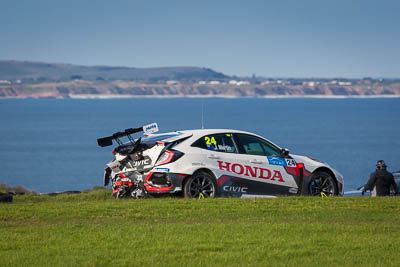 24;24;9-June-2019;Australia;Australian-TCR;Honda-Civic-Type-R;John-Martin;Phillip-Island;Shannons-Nationals;Victoria;Wall-Racing;auto;motorsport;racing;super-telephoto