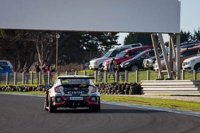 50;50;9-June-2019;Australia;Australian-TCR;Honda-Civic-Type-R;Phillip-Island;Shannons-Nationals;Tony-DAlberto;Victoria;Wall-Racing;auto;motorsport;racing;super-telephoto