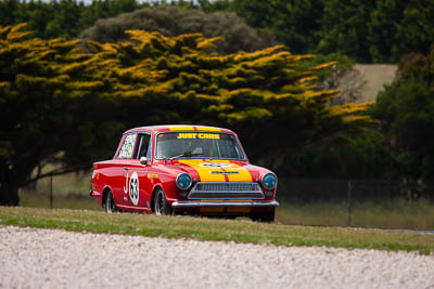 63;23-November-2019;63;Australia;Ford-Cortiina;Historic-Touring-Cars;Island-Magic;John-Luxmoore;Phillip-Island;VIC;Victoria;auto;motorsport;racing;super-telephoto