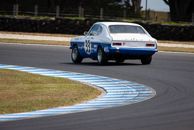 33;23-November-2019;33;Alex-Bland;Australia;Ford-Capri-V6;Historic-Touring-Cars;Island-Magic;Phillip-Island;VIC;Victoria;auto;motorsport;racing;super-telephoto