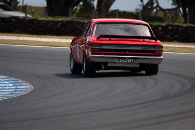 4;23-November-2019;4;Australia;Brett-Hotchkin;Ford-Falcon-GTHO;Historic-Touring-Cars;Island-Magic;Phillip-Island;VIC;Victoria;auto;motorsport;racing;super-telephoto