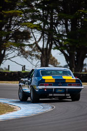 7;23-November-2019;7;Australia;Chevrolet-Camaro;Historic-Touring-Cars;Island-Magic;John-Mann;Phillip-Island;Topshot;VIC;Victoria;auto;motorsport;racing;super-telephoto