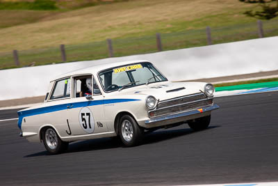 57;23-November-2019;57;Australia;Ford-Cortina;Historic-Touring-Cars;Island-Magic;Phillip-Island;Simon-Browning;VIC;Victoria;auto;motorsport;racing;super-telephoto