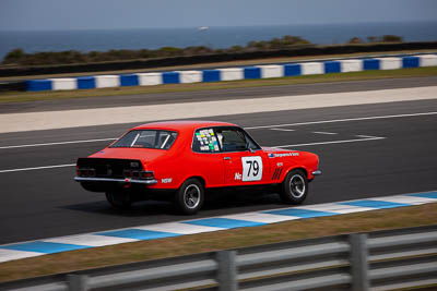 79;23-November-2019;79;Alfred-Bargwanna;Australia;Historic-Touring-Cars;Holden-Torana;Island-Magic;Phillip-Island;VIC;Victoria;auto;motorsport;racing;telephoto