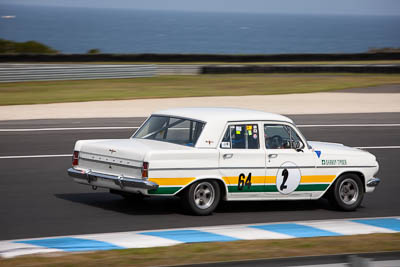64;23-November-2019;64;Australia;Bill-Trengrove;Historic-Touring-Cars;Holden-EH;Island-Magic;Phillip-Island;VIC;Victoria;auto;motorsport;racing;telephoto
