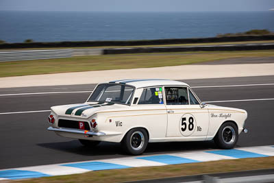 58;23-November-2019;58;Australia;Donald-Knight;Ford-Cortina;Historic-Touring-Cars;Island-Magic;Phillip-Island;VIC;Victoria;auto;motorsport;racing;telephoto