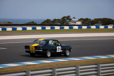 51;23-November-2019;51;Australia;Historic-Touring-Cars;Holden-Torana-XU1;Island-Magic;Phillip-Island;Stuart-Young;VIC;Victoria;auto;motorsport;racing;telephoto