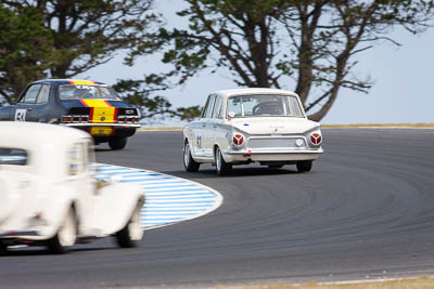 62;23-November-2019;62;Australia;David-Schofield;Ford-Cortina-GT;Historic-Touring-Cars;Island-Magic;Phillip-Island;VIC;Victoria;auto;motorsport;racing;super-telephoto