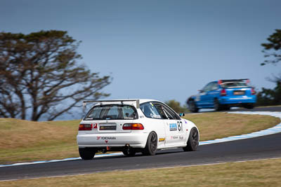 87;23-November-2019;87;Australia;Honda-Civic;Improved-Production;Island-Magic;Kevin-Coulson;Phillip-Island;VIC;Victoria;auto;motorsport;racing;super-telephoto