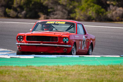 22;22;24-November-2019;Australia;Brent-Trengrove;Ford-Mustang;Historic-Touring-Cars;Island-Magic;Phillip-Island;VIC;Victoria;auto;motorsport;racing;super-telephoto