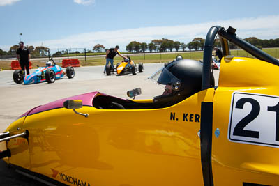 21;21;24-November-2019;Australia;Formula-Vee;Island-Magic;Nicholas-Kerr;Open-Wheeler;Phillip-Island;Sabre-01;VIC;Victoria;atmosphere;auto;motorsport;paddock;racing;wide-angle