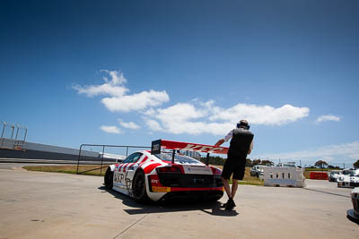 24;24;24-November-2019;Audi-R8-Ultra-LMS;Australia;Dean-Canto;Gary-Higgon;Island-Magic;Phillip-Island;Sports-Cars;VIC;Victoria;atmosphere;auto;clouds;motorsport;paddock;racing;sky;wide-angle