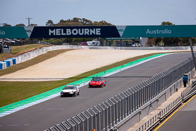 51;74;24-November-2019;51;74;AMAC-Motorsport;Andrew-MacPherson;Australia;Ben-Porter;Island-Magic;Jason-Miller;Phillip-Island;Porsche-997-GT3-Cup;Porsche-GT3R;Sports-Cars;VIC;Victoria;auto;motorsport;racing;telephoto