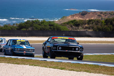 59;24-November-2019;59;Australia;Ford-Mustang;Historic-Touring-Cars;Island-Magic;Phillip-Island;Ray-Hepburn;VIC;Victoria;auto;motorsport;racing;super-telephoto