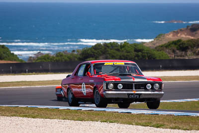 4;24-November-2019;4;Australia;Brett-Hotchkin;Ford-Falcon-GTHO;Historic-Touring-Cars;Island-Magic;Phillip-Island;VIC;Victoria;auto;motorsport;racing;super-telephoto