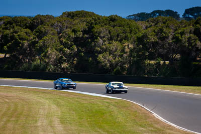 69;72;24-November-2019;69;72;Andrew-Clempson;Australia;Ford-Mustang;Historic-Touring-Cars;Island-Magic;Michael-Miceli;Phillip-Island;VIC;Victoria;auto;motorsport;racing;super-telephoto