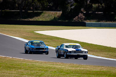 69;72;24-November-2019;69;72;Andrew-Clempson;Australia;Ford-Mustang;Historic-Touring-Cars;Island-Magic;Michael-Miceli;Phillip-Island;VIC;Victoria;auto;motorsport;racing;super-telephoto