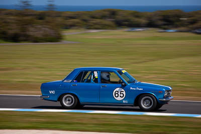 65;24-November-2019;65;Australia;Datsun-1600;Harrison-Draper;Historic-Touring-Cars;Island-Magic;Phillip-Island;VIC;Victoria;auto;motorsport;racing;telephoto