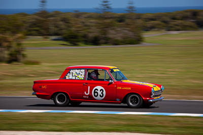 63;24-November-2019;63;Australia;Ford-Cortiina;Historic-Touring-Cars;Island-Magic;John-Luxmoore;Phillip-Island;VIC;Victoria;auto;motorsport;racing;telephoto