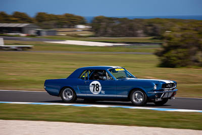 78;24-November-2019;78;Australia;Darren-Jones;Ford-Mustang;Historic-Touring-Cars;Island-Magic;Phillip-Island;VIC;Victoria;auto;motorsport;racing;telephoto