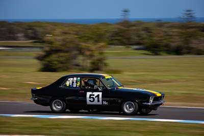 51;24-November-2019;51;Australia;Historic-Touring-Cars;Holden-Torana-XU1;Island-Magic;Phillip-Island;Stuart-Young;VIC;Victoria;auto;motorsport;racing;telephoto