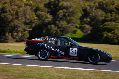 31;24-November-2019;31;Adam-Brewer;Australia;Island-Magic;Phillip-Island;Porsche-944;VIC;Victoria;auto;motorsport;racing;super-telephoto