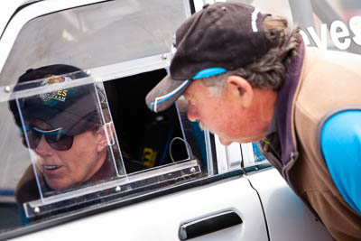 29-November-2019;Alpine-Rally;Australia;Gippsland;Lakes-Entrance-Rotunda;Rally;Rhianon-Gelsomino;VIC;auto;classic;historic;motorsport;portrait;racing;telephoto;vintage