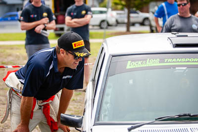 29-November-2019;Alpine-Rally;Australia;Ben-Barker;Gippsland;Lakes-Entrance-Rotunda;Rally;VIC;auto;classic;historic;motorsport;portrait;racing;telephoto;vintage