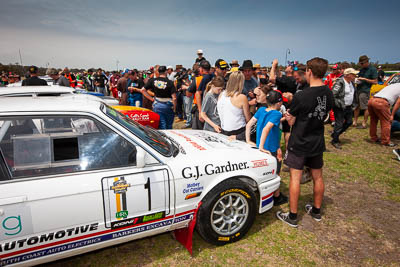 1;1;1983-BMW-320is;29-November-2019;Alpine-Rally;Australia;BMW;Ben-Barker;CRC;Damien-Long;Gippsland;Lakes-Entrance-Rotunda;Rally;VIC;auto;classic;historic;motorsport;racing;vintage;wide-angle