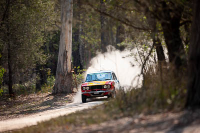 2;1970-Mazda-RX2;2;29-November-2019;Alpine-Rally;Australia;C1;Gippsland;Mazda;Nathan-Quinn;Rally;Ray-Winwood‒Smith;VIC;auto;classic;historic;motorsport;racing;special-stage;super-telephoto;vintage