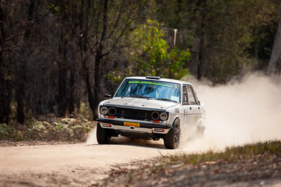 3;29-November-2019;3;Alpine-Rally;Australia;Brendan-Reeves;CRC;Datsun;Datsun-1600;Gippsland;Rally;Rhianon-Gelsomino;VIC;auto;classic;historic;motorsport;racing;special-stage;super-telephoto;vintage