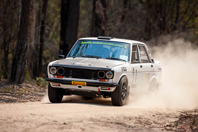 3;29-November-2019;3;Alpine-Rally;Australia;Brendan-Reeves;CRC;Datsun;Datsun-1600;Gippsland;Rally;Rhianon-Gelsomino;VIC;auto;classic;historic;motorsport;racing;special-stage;super-telephoto;vintage