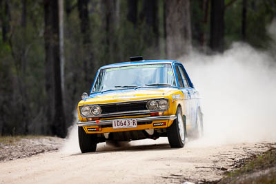 10;10;1971-Datsun-1600;29-November-2019;Alpine-Rally;Australia;CRC;Carl-Stewart;Datsun;Gippsland;Matthew-James;Rally;VIC;auto;classic;historic;motorsport;racing;special-stage;super-telephoto;vintage