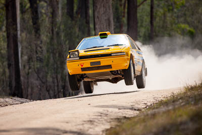 15;15;1984-Nissan-Gazelle;29-November-2019;Alpine-Rally;Andrew-Travis;Australia;CRC;David-Travis;Gippsland;Nissan;Rally;VIC;auto;classic;historic;motorsport;racing;special-stage;super-telephoto;vintage