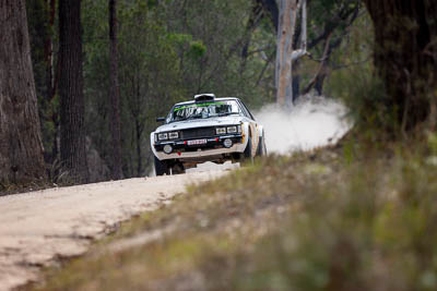 17;17;1979-Toyota-Celica-RA40;29-November-2019;Alpine-Rally;Australia;C1;Catriona-Kelly;Clay-Badenoch;Gippsland;Rally;Toyota;VIC;auto;classic;historic;motorsport;racing;special-stage;super-telephoto;vintage
