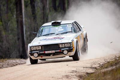 17;17;1979-Toyota-Celica-RA40;29-November-2019;Alpine-Rally;Australia;C1;Catriona-Kelly;Clay-Badenoch;Gippsland;Rally;Toyota;VIC;auto;classic;historic;motorsport;racing;special-stage;super-telephoto;vintage