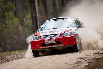 18;18;1996-Honda-Civic;29-November-2019;Alpine-Rally;Andrew-Benefield;Australia;Brett-Middleton;Gippsland;Honda;P20;Rally;VIC;auto;classic;historic;motorsport;racing;special-stage;super-telephoto;vintage