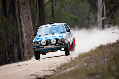 23;1980-Datsun-Stanza;23;29-November-2019;Alpine-Rally;Australia;Datsun;Gippsland;Jon-Thomson;P81;Rally;Trevor-Stilling;VIC;auto;classic;historic;motorsport;racing;special-stage;super-telephoto;vintage