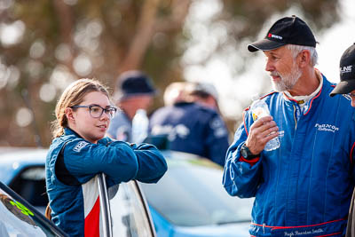 29-November-2019;Alpine-Rally;Australia;Bairnsdale-Speedway;East-Gippsland;Gippsland;Megan-Benson;Rally;VIC;auto;classic;historic;motorsport;portrait;racing;super-telephoto;vintage