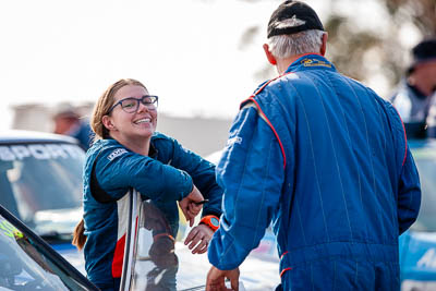 29-November-2019;Alpine-Rally;Australia;Bairnsdale-Speedway;East-Gippsland;Gippsland;Megan-Benson;Rally;VIC;auto;classic;historic;motorsport;portrait;racing;super-telephoto;vintage