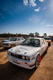 1;1;1983-BMW-320is;29-November-2019;Alpine-Rally;Australia;BMW;Bairnsdale-Speedway;Ben-Barker;CRC;Damien-Long;East-Gippsland;Gippsland;Rally;VIC;auto;classic;historic;motorsport;racing;sky;vintage;wide-angle